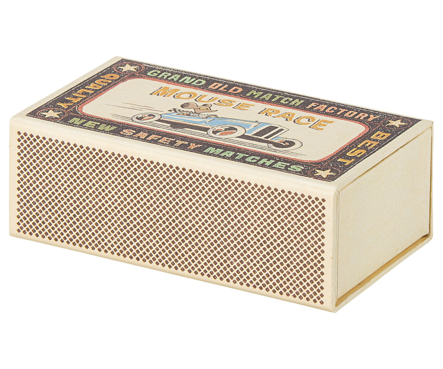 Maileg  isoveli hiiri tulitikkurasiassa