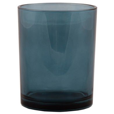 Lasilyhty tummansininen