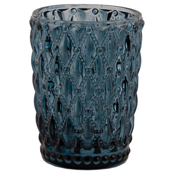 Lasilyhty Crystal tummansininen