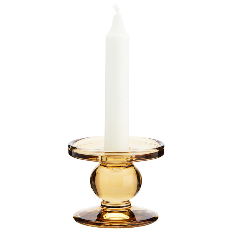 Madam Stolz kynttilänjalka Amberkeltainen pieni