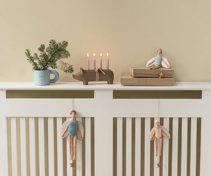 Maileg possu adventti kynttilänjalka