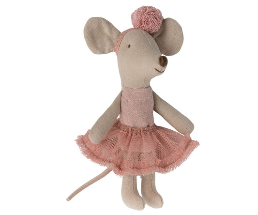 Maileg ballerina pikkusisko hiiri roosa